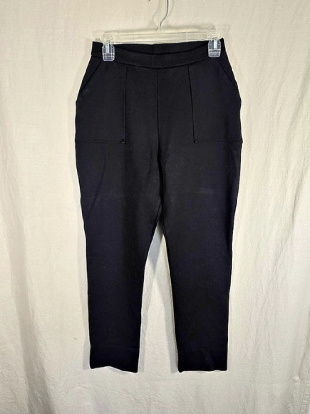 BlackMilk Push It Ponte Black Cuffed Pants Size S Made in Australia